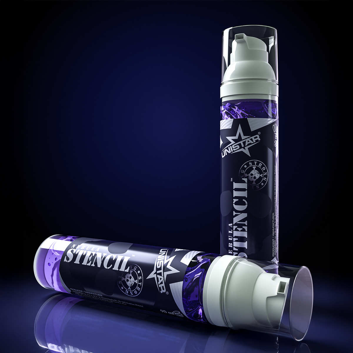 UNISTAR Nebula Stencil 90 ml